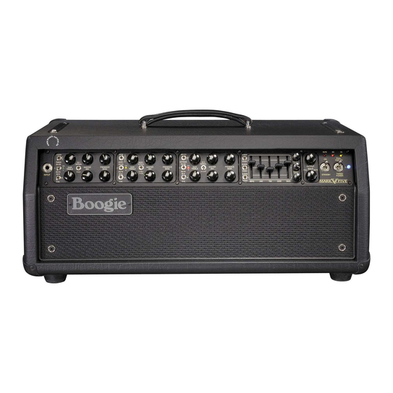 Mesa/Boogie Mark Five Owner's Manual