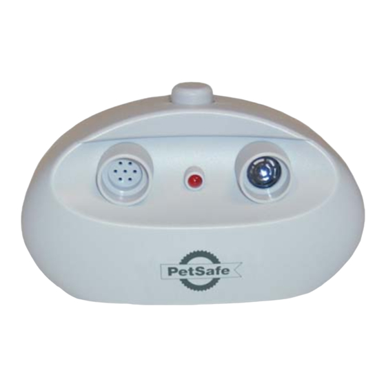 Petsafe Indoor Bark Control Operating Manual