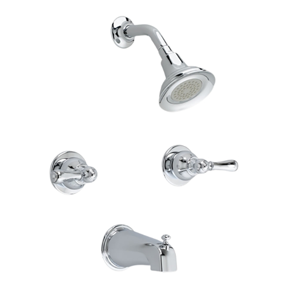 American Standard Hampton 7220.702 Installation Instructions