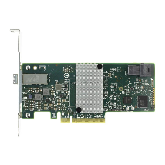 LSI SAS 9311-4i4e Manuals