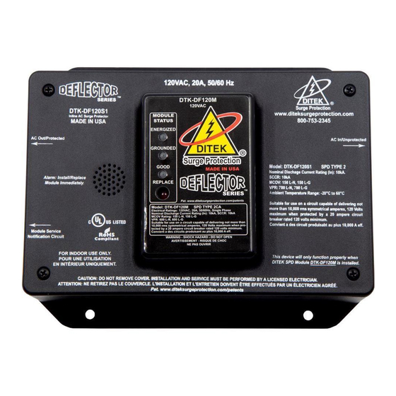 Ditek DTK-DF120S1 User Manual