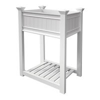 New England Arbors Urbanscape Raised Planter Box Assembly Instructions
