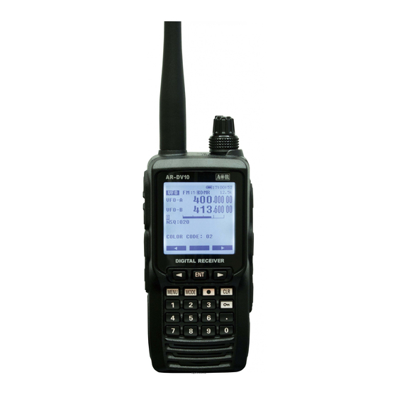 AOR AR-DV10 Operating Manual