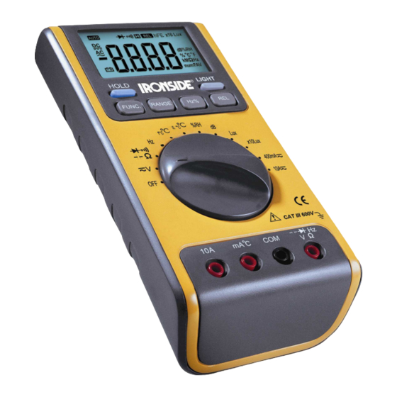 Ironside IMT 7000 Instruction Use