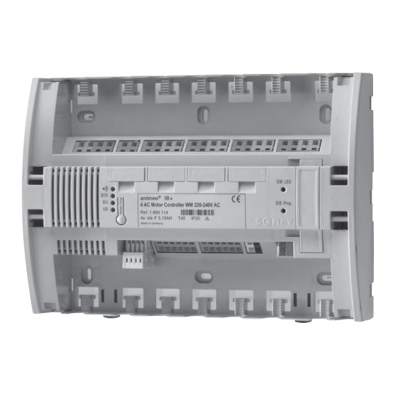 SOMFY animeo WM Installation Manual
