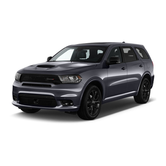 Dodge DURANGO 2020 Owner's Manual