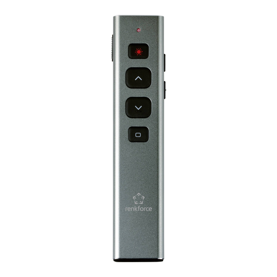 Renkforce RF-MP-R250BT Operating Instructions