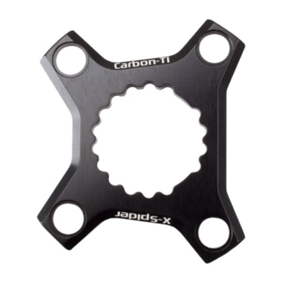 Carbon-Ti X-Spider AL7075 Quick Start Manual