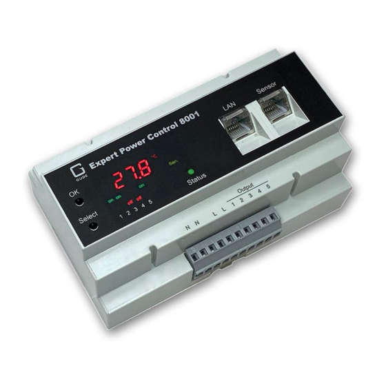 GÜDE Expert Power Control 8001 Manual