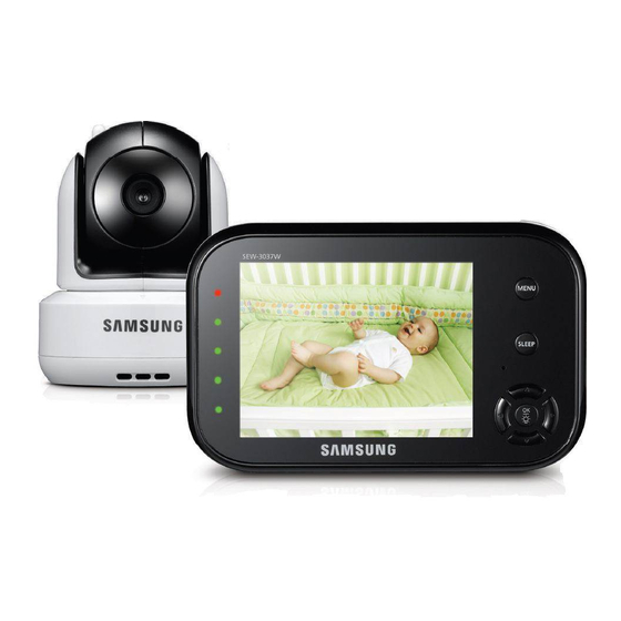 Samsung Techwin SafeVIEW Babyview SEW-3037P Manuals