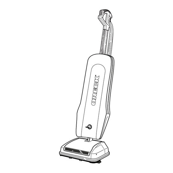 Oreck XL3 User Manual