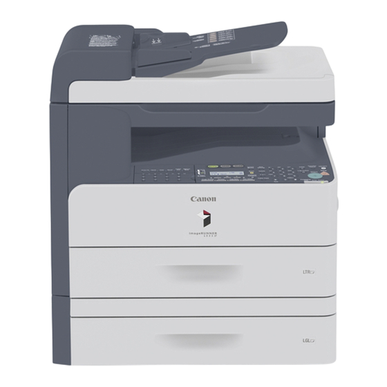 Canon imageRUNNER 1025 Brochure & Specs