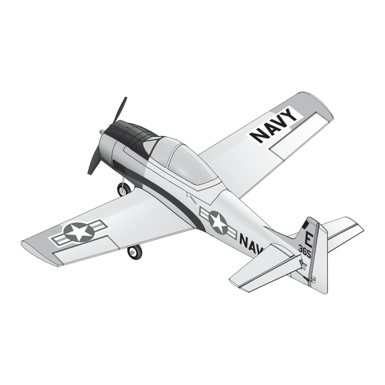Horizon Hobby T-28 Trojan Instruction Manual