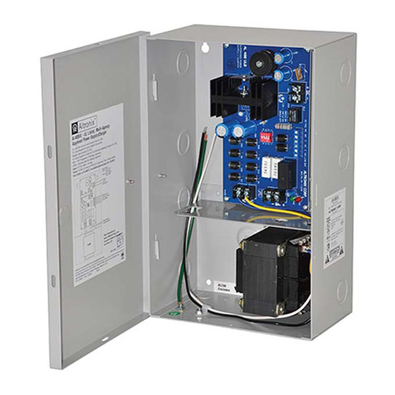Altronix AL400UL Installation Instructions