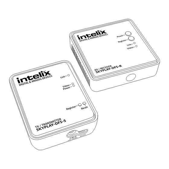 Intelix SKYPLAY-DFS Series Installation And Operation Manual
