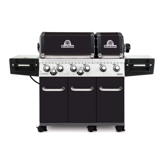 Onward Broil King 9572-44 Assembly Manual & Parts List