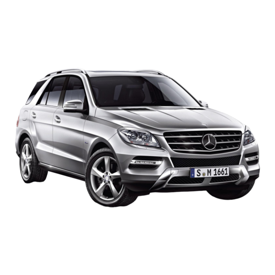 Mercedes-Benz M-Class Owner's Manual