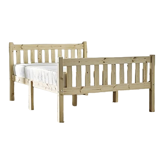 Strictly Beds & Bunks ATHENS BED FRAME Assembly Instructions Manual