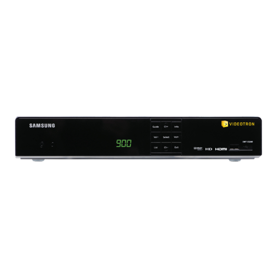 Videotron ILLICO X8 User Manual