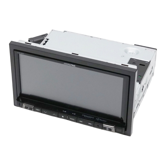 Alpine X802D-U Quick Reference Manual