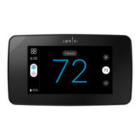 Sensi TOUCH 2 1F96U-42WF Series Manual Operation