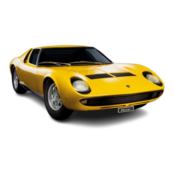 Agora Models Lamborghini MIURA Build Instructions