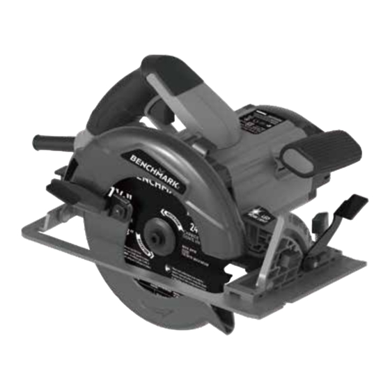 Benchmark 1265-000 Circular Saw Manuals