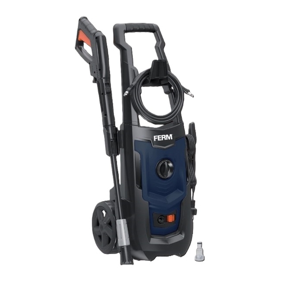 User Manuals: Ferm GRM1025 High Pressure Cleaner
