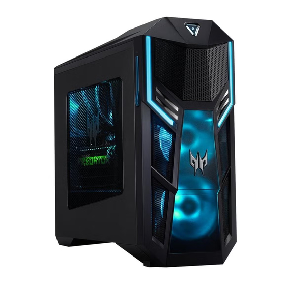 Acer Predator PO5-625s User Manual