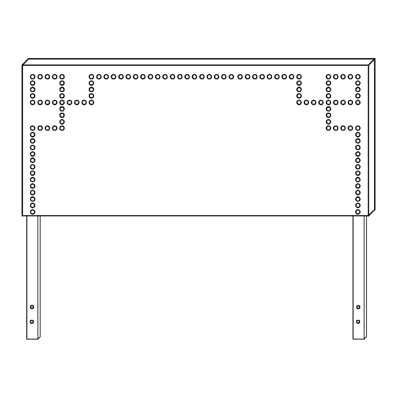 modway BBT 6575 KING HB Assembly Instructions