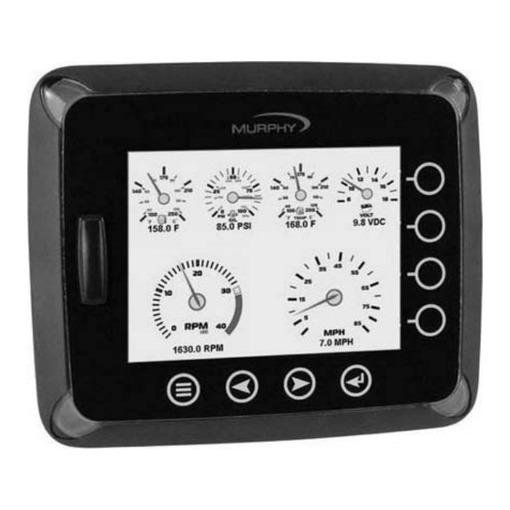 Murphy HelmView GPS Kit Marine Display Manuals
