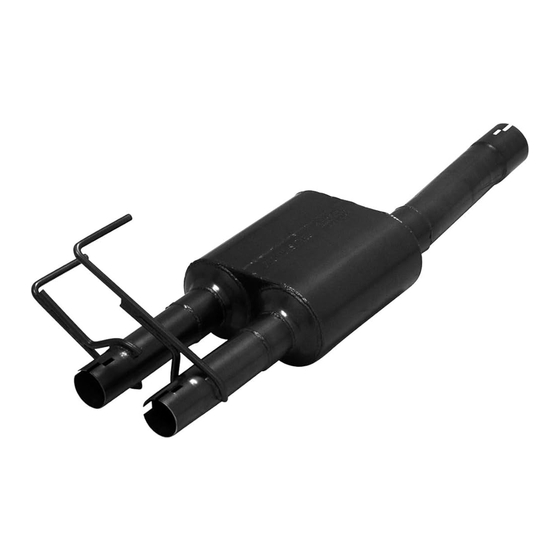 Flowmaster Outlaw Series Installation Instructions