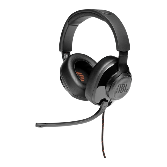 Harman JBL Quantum 300 Quick Start Manual