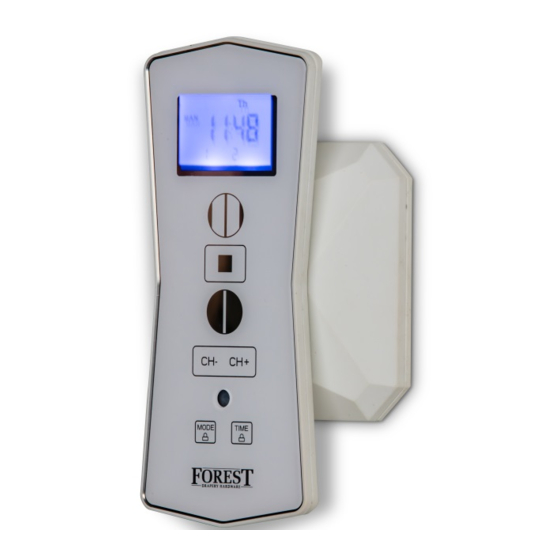 Forest DIAMOND SENSE REMOTE Manual