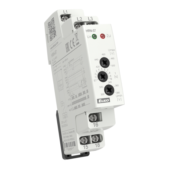 Elko HRN-57 Manual