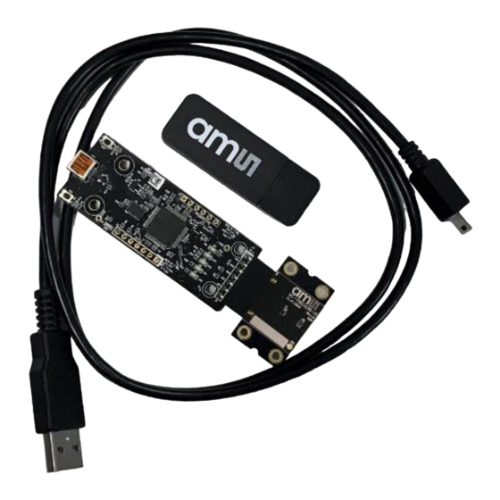 AMS TMD2636 EVM Quick Start Manual