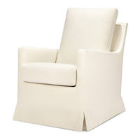 DaVinci WINNIE SLIPCOVER SWIVEL GLIDER Care And Maintenance