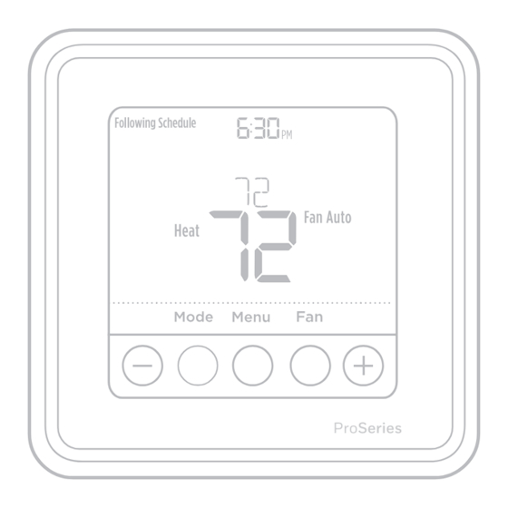 Honeywell Home AQ12C20 Manual
