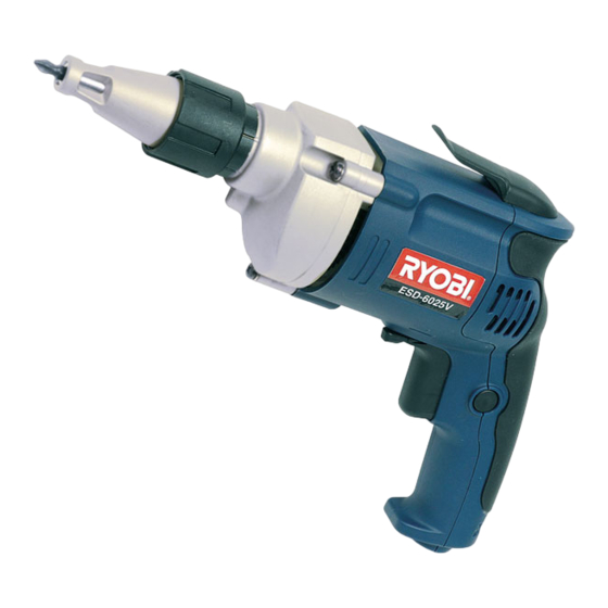 Ryobi ESD-6040V User Manual