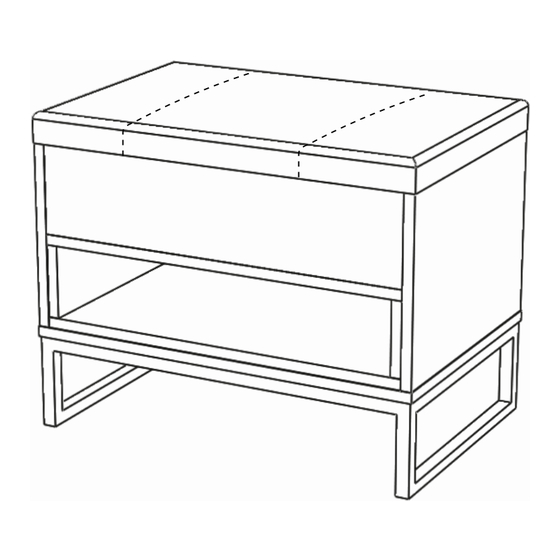 Meble-Bogart MALEZA OL-03-B Assembly Instruction Manual