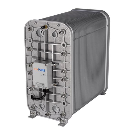 IONPURE IP-LXM04HI-3 Operation & Maintenance Manual