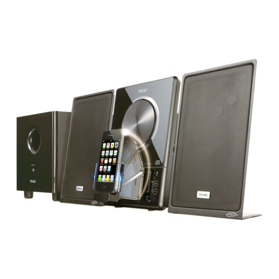 Teac MC-DX90i Specifications