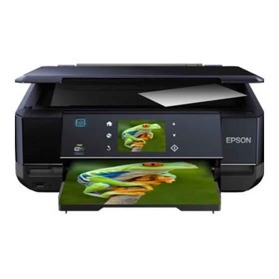Epson XP-850 Quick Manual