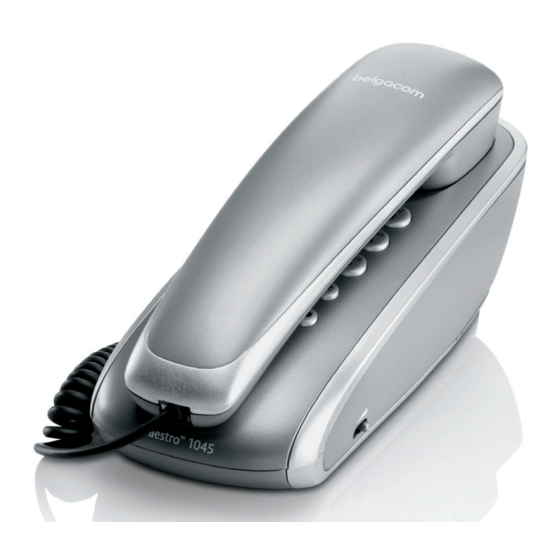 BELGACOM Maestro 1045 User Manual