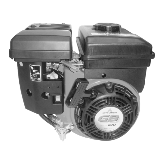 Mitsubishi GB100 Owner's Manual