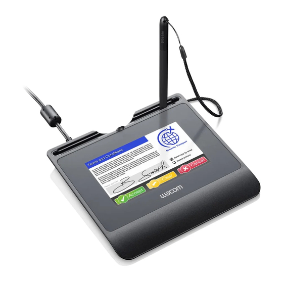 Wacom STU-541 Quick Start Manual