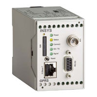 insys icom GPRS 5.1 Manual