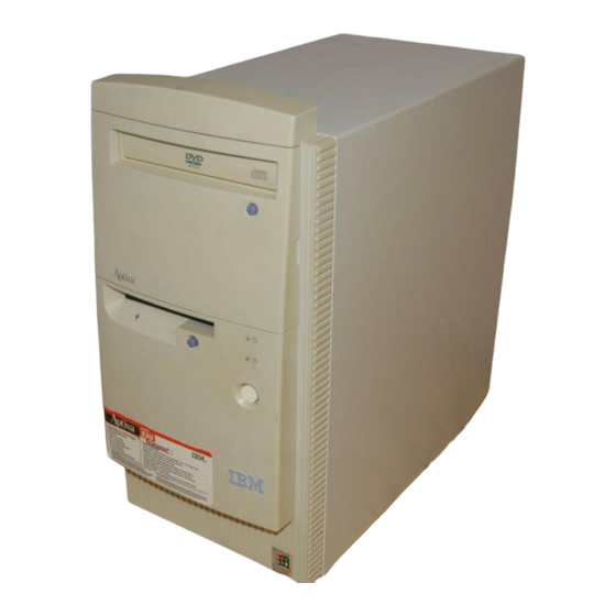 IBM Aptiva 2153 Hardware Maintenance Service