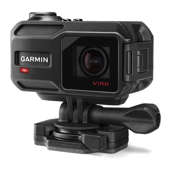 Garmin VIRB XE Quick Start Manual