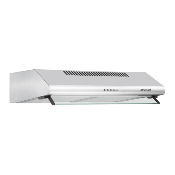 Brandt BHC9602X Manual